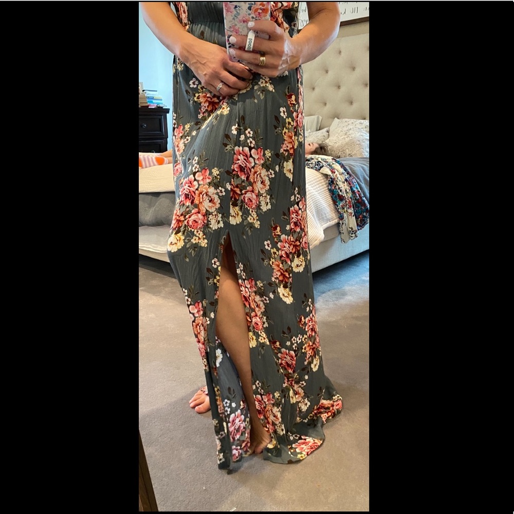 Floral Long Dress